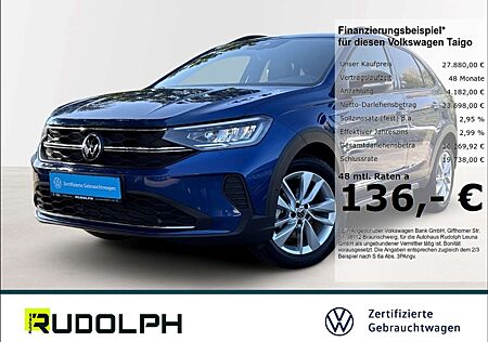 VW Taigo Volkswagen Goal 1.5 TSI DSG LED ACC Navi AHK SHZ Fernlichtass