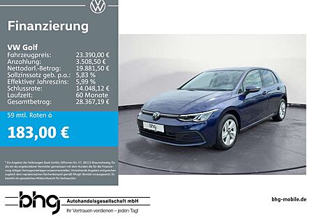 VW Golf Volkswagen 2.0 TDI DSG Life Kamera, ACC, Ganzj.R.