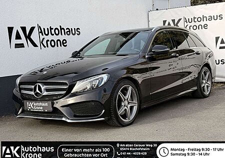 Mercedes-Benz C 200 gebraucht kaufen Mercedes-Benz C 200 T d AMG-Line G Tronic Plus NAVI*LED-LEDER*PDC-TEMP