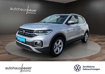 VW T-Cross Volkswagen 1.0l TSI Style OPF *NAV*Licht+Sicht*ACC*R.-Kamera*
