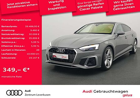 Audi A5 Sportback 40 S line 360° PANO AHK B&O KAM