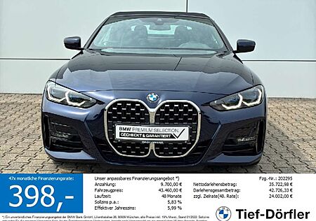 BMW 420 i Cabrio M Sport Laser+LenkHZ+SHZ+GRA+LC