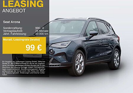 Seat Arona FR 1.0 TSI DSG SIDE-ASSIST NAVI LED KAMERA