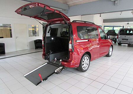 VW Caddy Volkswagen Life Rollstuhltr./Behindertenger./Navi/LED