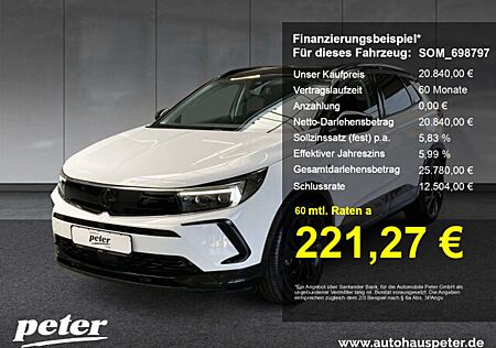 Opel Grandland 1.2 Turbo GS Line Klimaautomatik Alcantara Sitzheizung