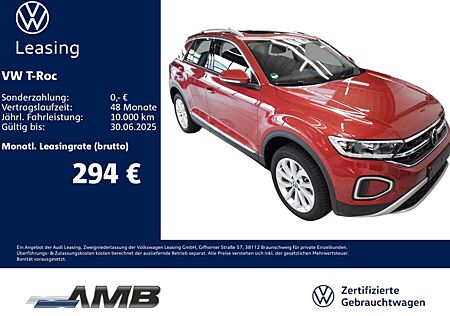 VW T-Roc Volkswagen Style 1.5 TSI DSG/LED+/Pano/Standh/03.29Ga