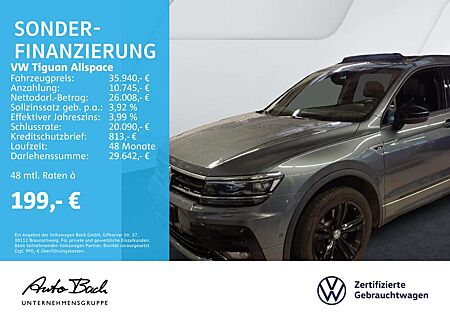 VW Tiguan Allspace Volkswagen 2.0 TDI DSG Highline R-Line Blac