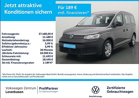 VW Caddy Volkswagen 4MOTION APP CONNECT KLIMA AHK