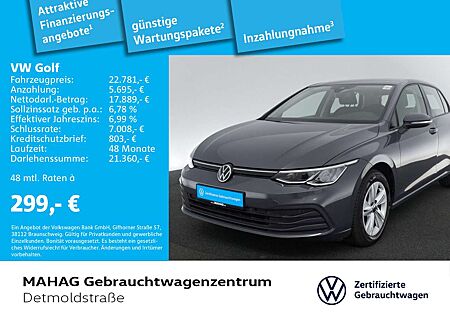 VW Golf Volkswagen VIII 2.0 TDI LIFE Navi LED DigitalCockpitPr