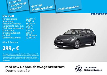 VW Golf Volkswagen VIII 2.0 TDI LIFE Navi LED DigitalCockpitPr