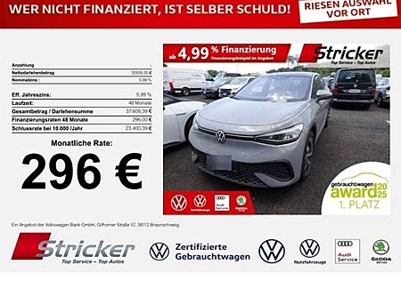 VW ID.5 Volkswagen Pro Performance 150/77 296,-ohne Anzahlung Navi A