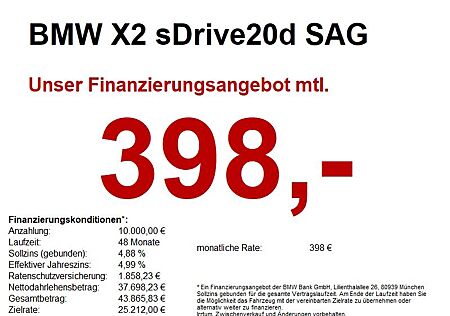 BMW X2 sDrive20d