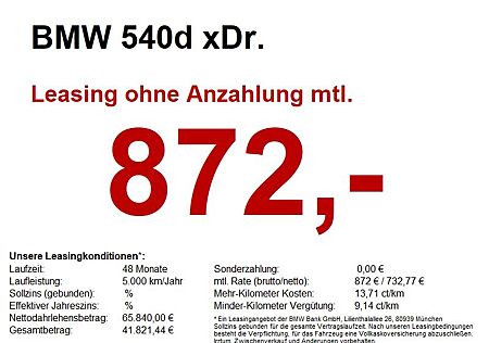 BMW 540d xDrive Touring