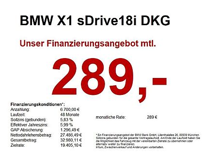 BMW X1 SDRIVE18I