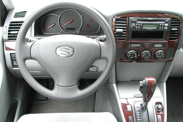 Das Cockpit: Nüchtern aber funktional