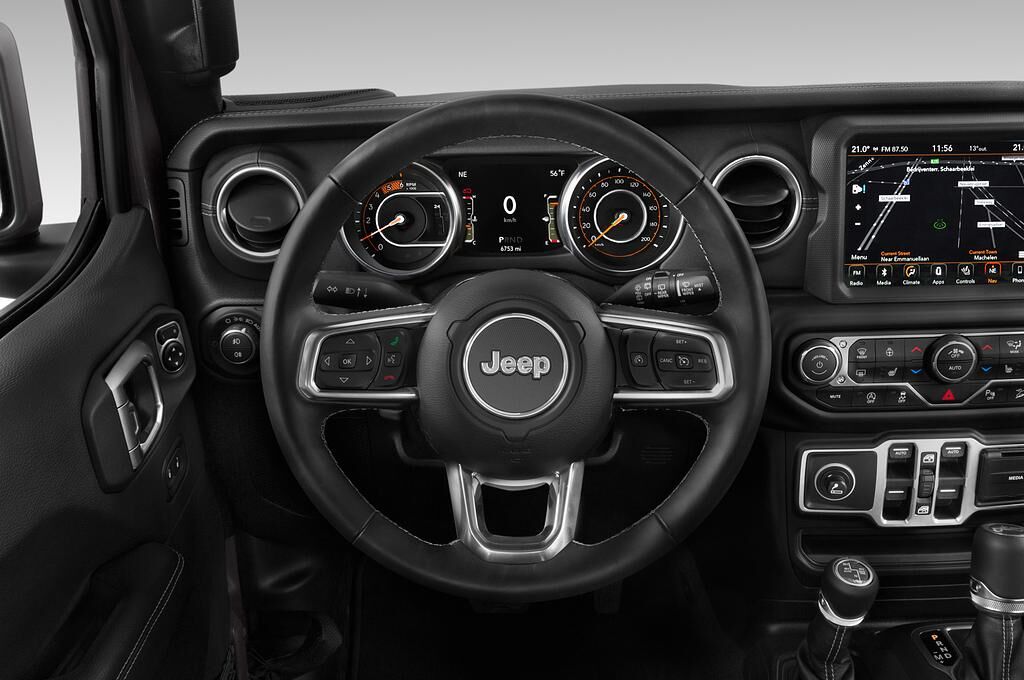 Jeep Wrangler Unlimited (Baujahr 2019) Sahara 5 Türen Lenkrad