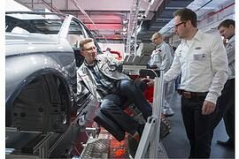 Ergonomie-Messe bei Audi in Neckarsulm