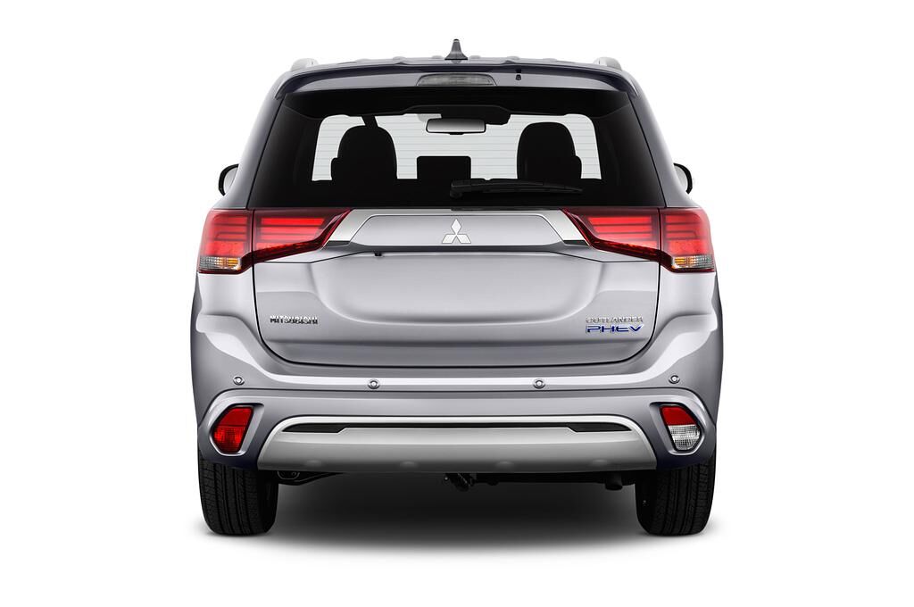Mitsubishi Outlander PHEV (Baujahr 2020) Plus 5 Türen Heckansicht