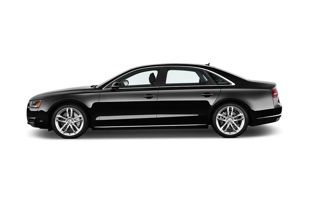 Audi A8 (Baujahr 2015) 3.0 Tfsi Quattro Tiptronic 4 Türen Seitenansicht