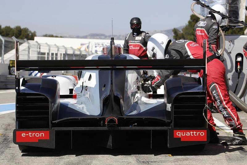 WEC-Prolog 2014 auf dem Circuit Paul Ricard: Audi R18 e-tron