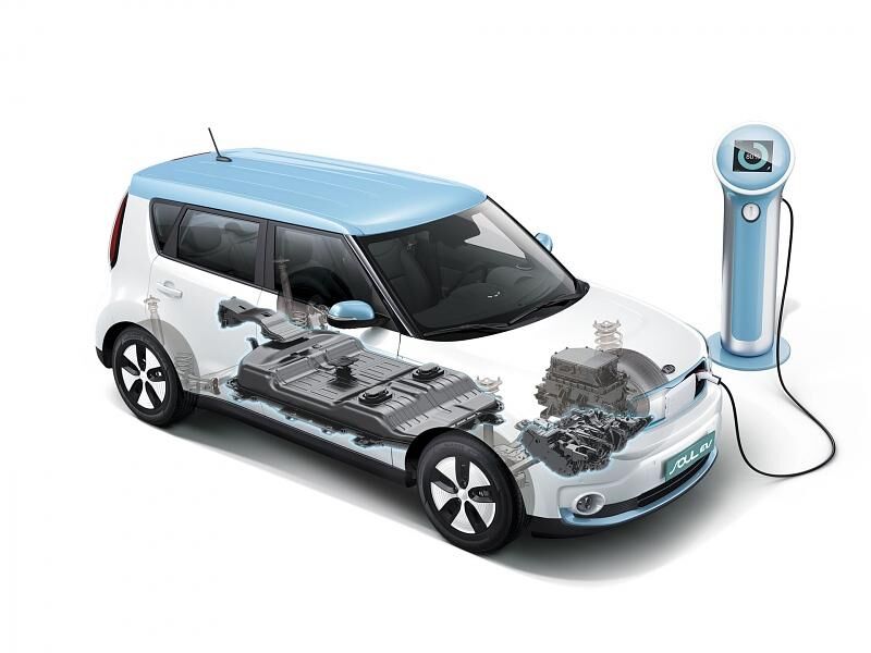 Die Batterie ist im Unterboden untergebracht.