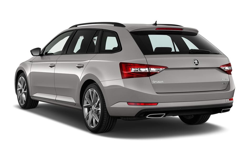 Skoda Superb Combi (Baujahr 2019) Sportline 5 Türen seitlich hinten