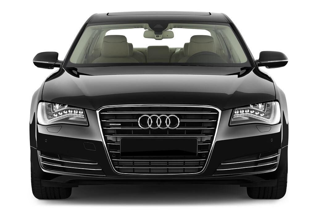 Audi A8 L W12 (Baujahr 2013) - 4 Türen Frontansicht