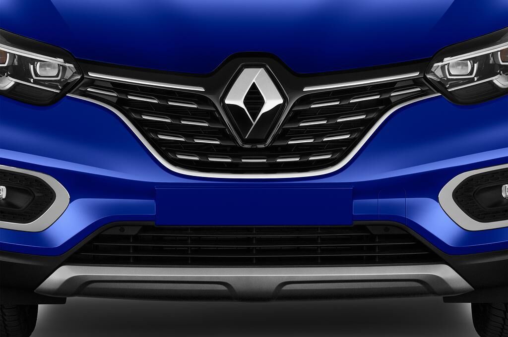 Renault Kadjar (Baujahr 2019) Intens 5 Türen Kühlergrill und Scheinwerfer