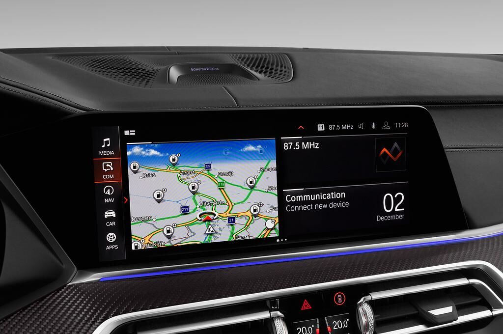 BMW X6 (Baujahr 2020) M Automobile 5 Türen Radio und Infotainmentsystem