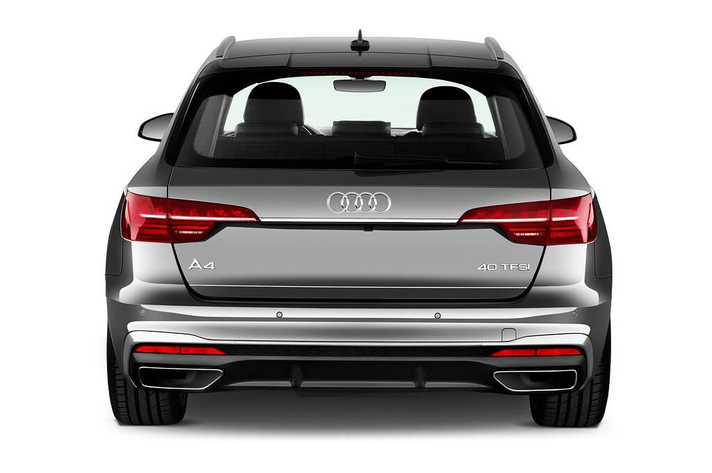 Audi A4 Avant (Baujahr 2020) S Line 5 Türen Heckansicht
