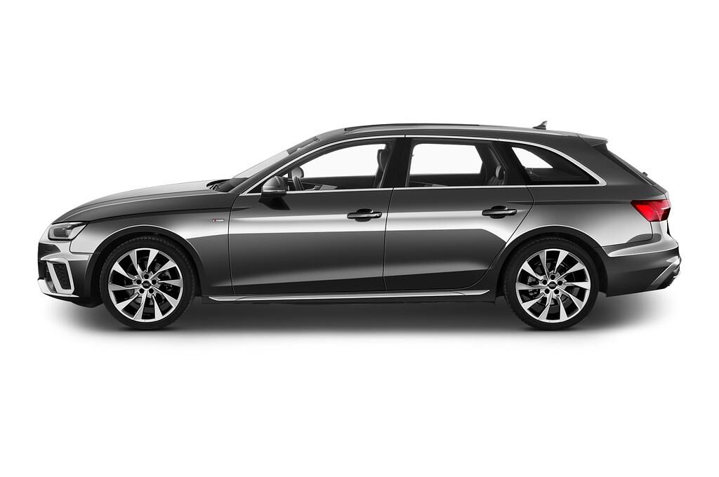 Audi A4 Avant (Baujahr 2020) S Line 5 Türen Seitenansicht