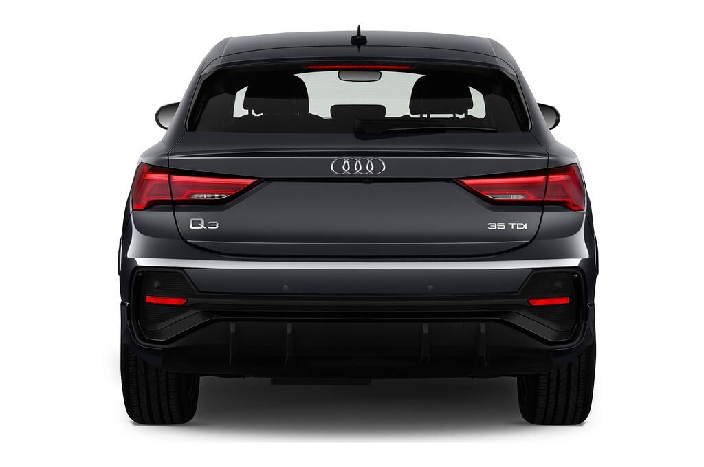 Audi Q3 Sportsback (Baujahr 2020) S Line 5 Türen Heckansicht