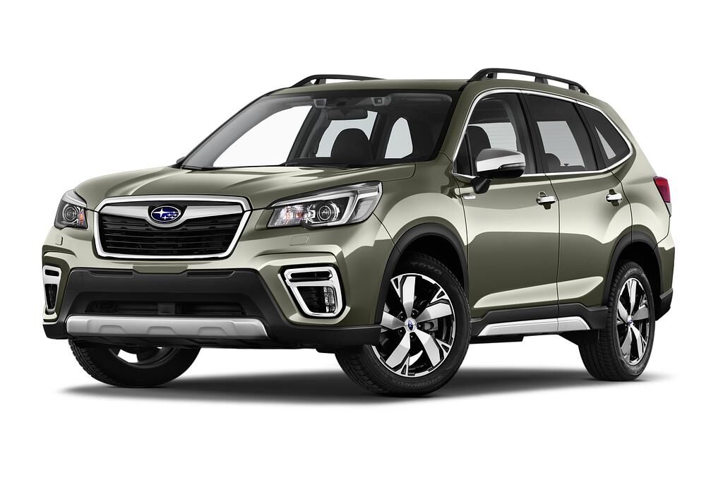 Subaru Forester e-Boxer (Baujahr 2019) Premium 5 Türen seitlich vorne mit Felge