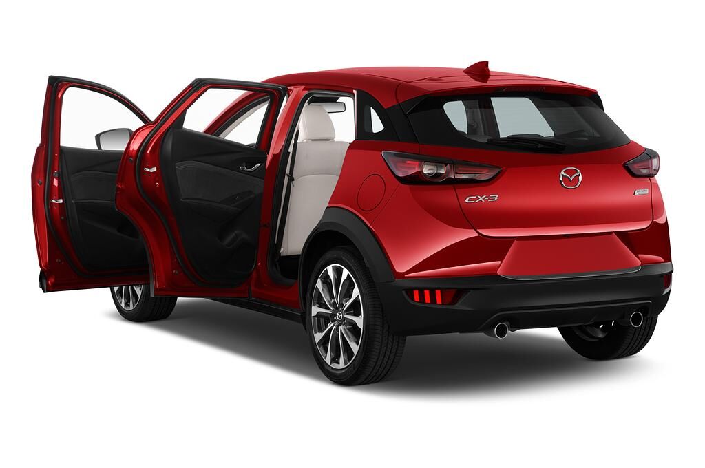 Mazda CX-3 (Baujahr 2019) Exclusive-Line 5 Türen Tür geöffnet