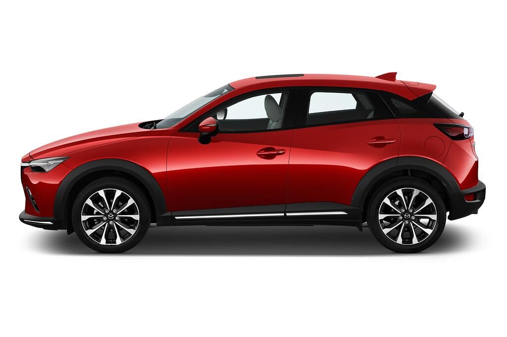 Mazda CX-3 (Baujahr 2019) Exclusive-Line 5 Türen Seitenansicht