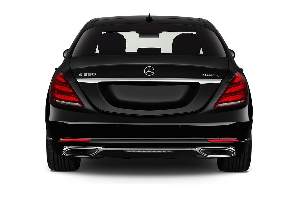 Mercedes S Class (Baujahr 2019) - 4 Türen Heckansicht