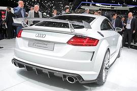 Genfer Autosalon 2014: Audi beeindruckt mit dem Showcar TT quattro sport concept
