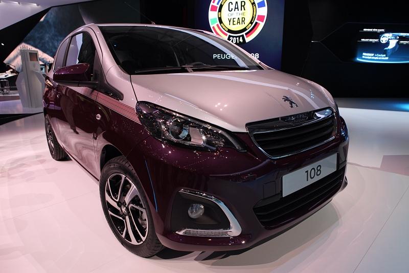 Peugeot 108 mit neuen Bedienkonzept