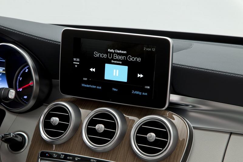 Mercedes C-Klasse 2014 mit Carplay von Apple
