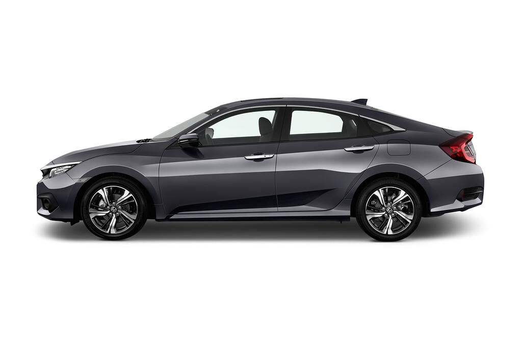 Honda Civic (Baujahr 2019) Elegance 4 Türen Seitenansicht