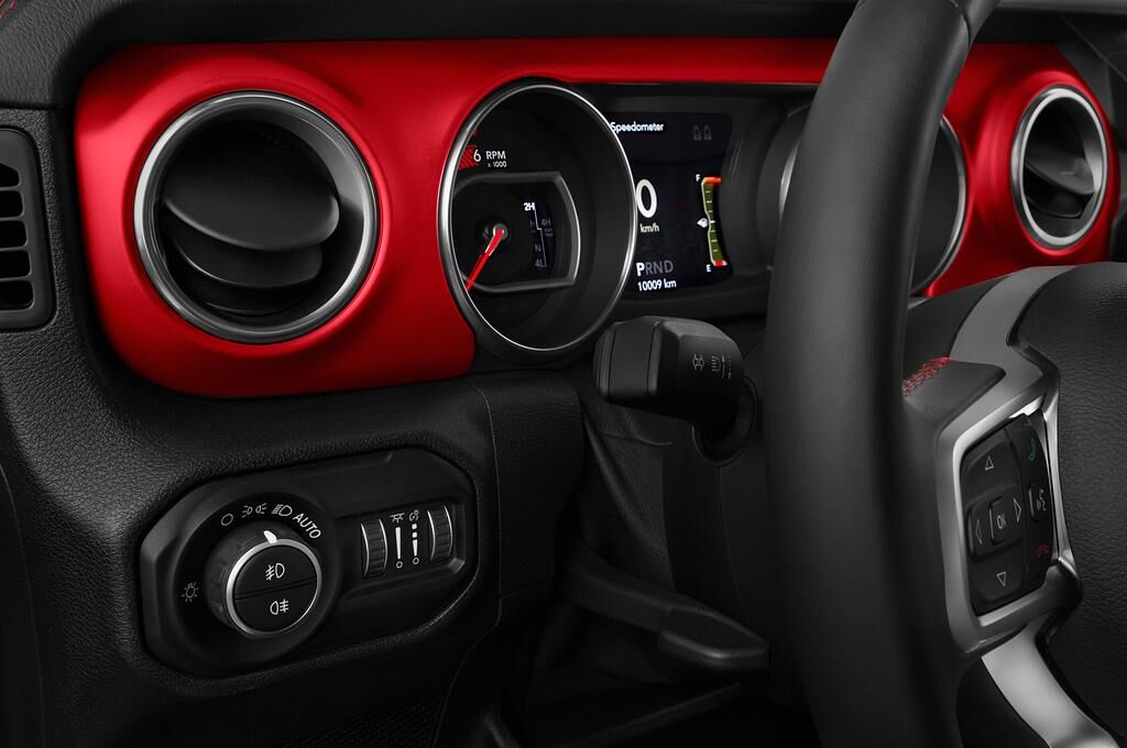 Jeep Wrangler (Baujahr 2019) Rubicon 5 Türen Lüftung
