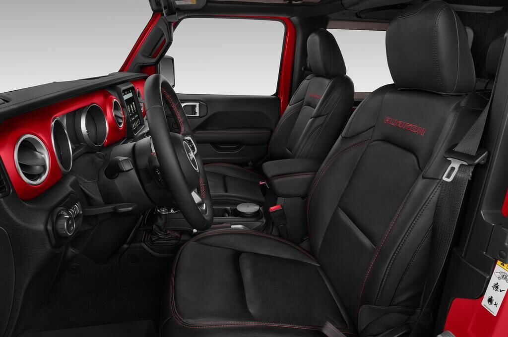 Jeep Wrangler (Baujahr 2019) Rubicon 5 Türen Vordersitze