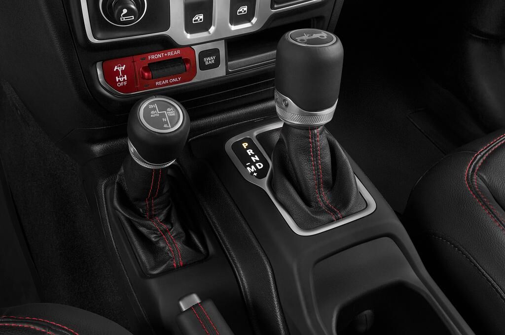 Jeep Wrangler (Baujahr 2019) Rubicon 5 Türen Schalthebel