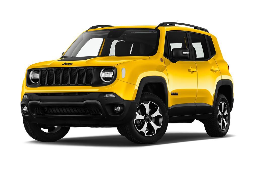Jeep Renegade (Baujahr 2019) Trailhawk 5 Türen seitlich vorne mit Felge