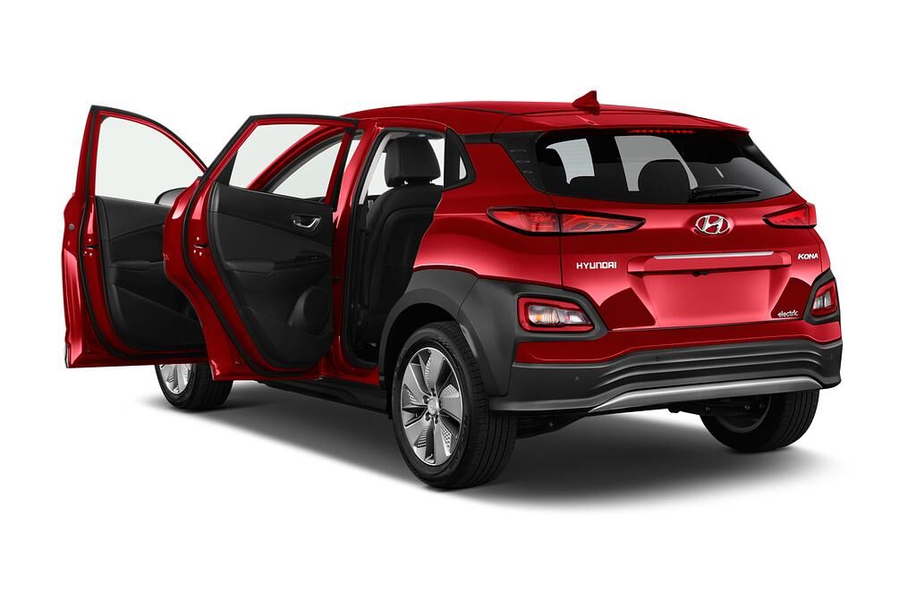 Hyundai Kona EV (Baujahr 2019) Style 5 Türen Tür geöffnet