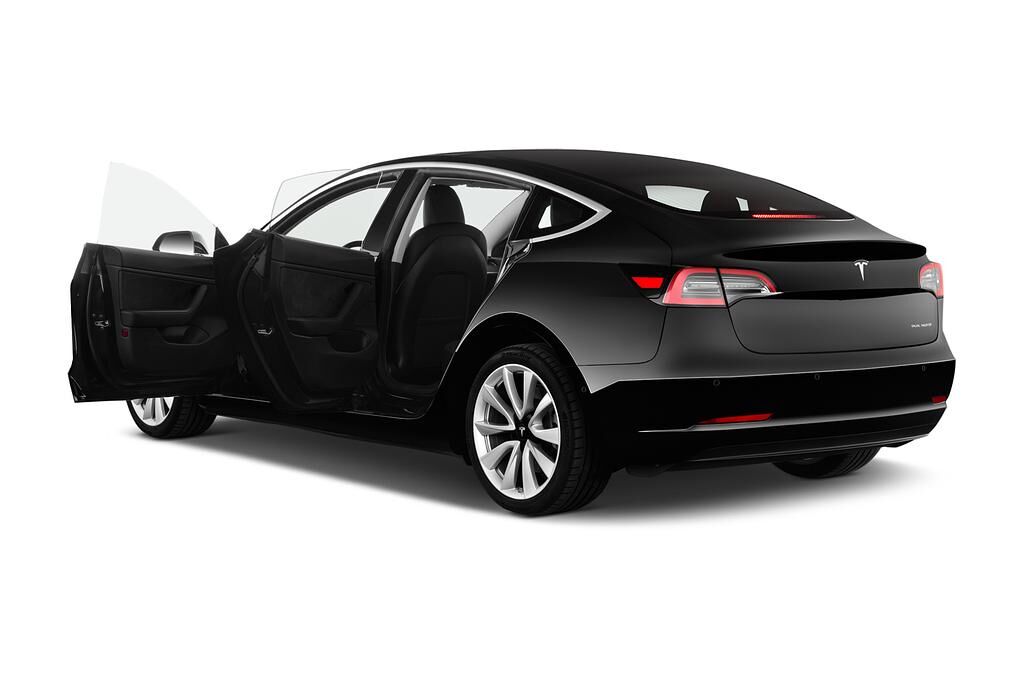 Tesla Model 3 (Baujahr 2019) Performance 4 Türen Tür geöffnet