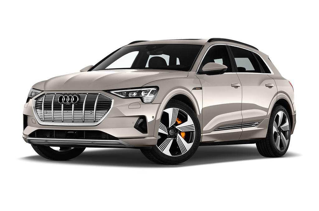 Audi e-tron (Baujahr 2019) Advanced 5 Türen seitlich vorne mit Felge