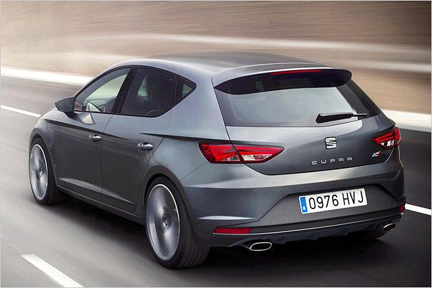 Die Beschleunigung von null auf 100 km/h erledigt der Leon Cupra 280 DSG in 5,7 Sekunden