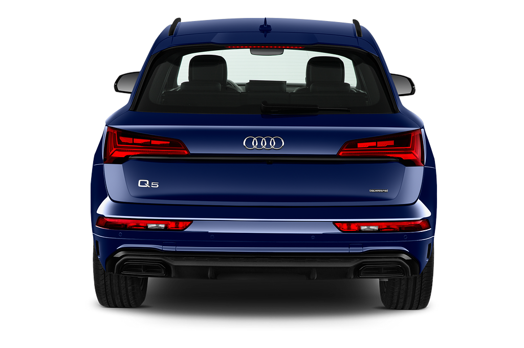 Audi Q5 (Baujahr 2021) S line 5 Türen Heckansicht