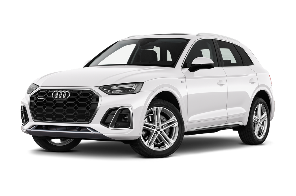 Audi Q5 (Baujahr 2023) S line 5 Türen seitlich vorne mit Felge